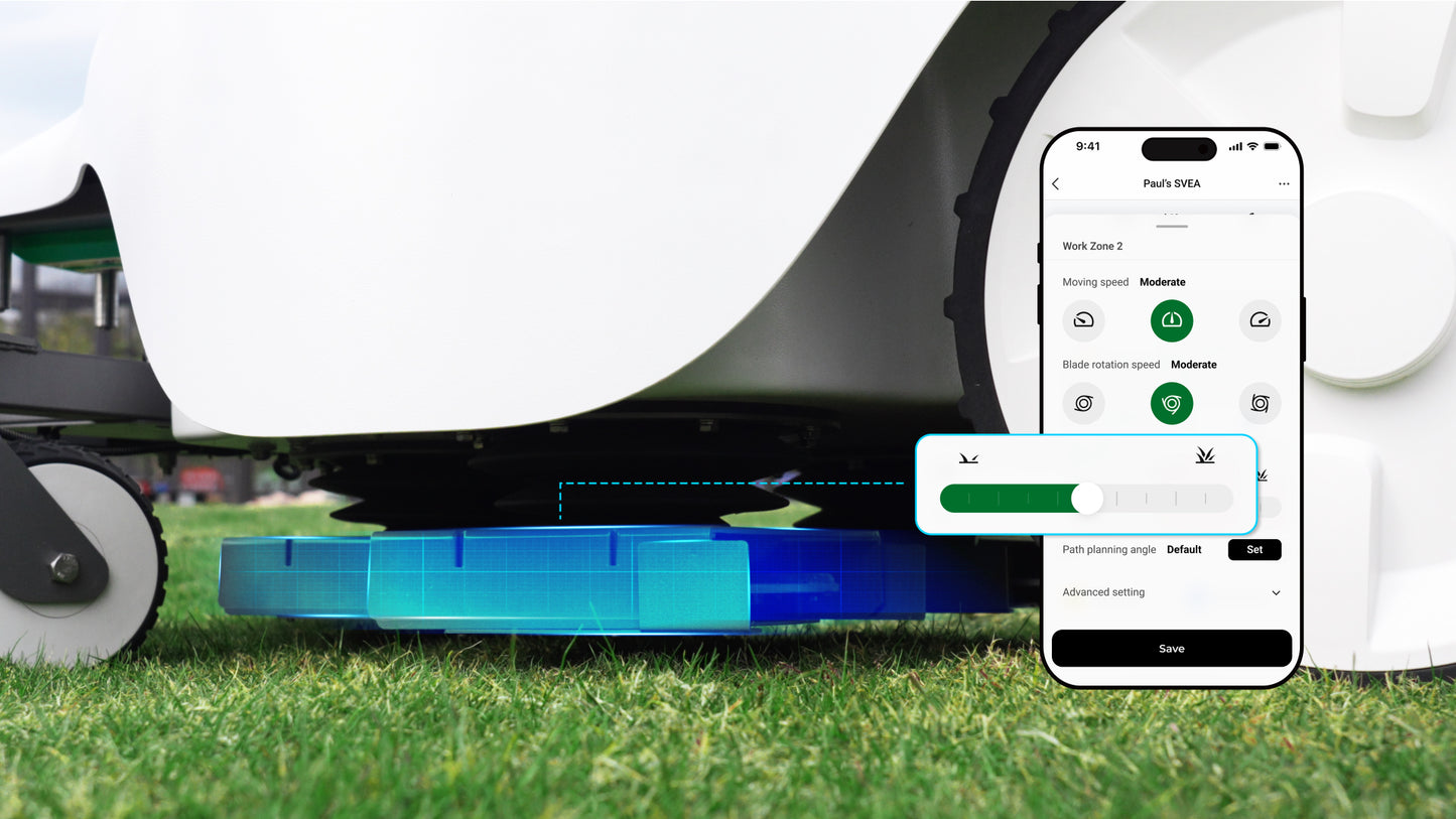 Robot tondeuse Sveaverken Thor