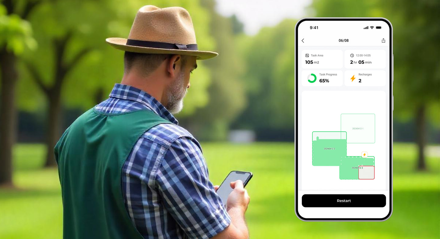 Robot tondeuse Sveaverken Thor